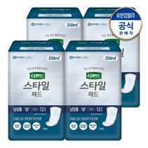 디펜드 남성 스타일패드 프리12PX4팩, 1개, 12개