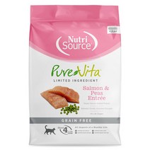 퓨어비타 홀리스틱 그레인프리 연어 고양이 사료, 1kg, 2개