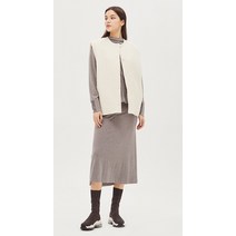 시슬리 SISLEY 데일리 셔링 스커트 SASK51061 MG