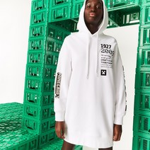 라코스테 라이브 원피스 마인크래프트 오가닉 플리스 후디 드레스 LIVE x Minecraft Organic Fleece Hoodie Dress