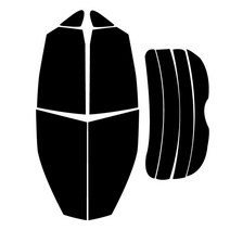 두일테크 투싼 측후면 세트 열차단 썬팅필름, 5%(가장진한농도), 3.뉴 투싼ix(12-15), 현대