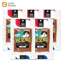 촉촉한 냥스틱 가다랑어맛 연어맛 참치맛 크릴맛 / 부드럽고 말랑한 고양이 간식, 5개