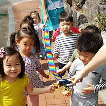 가꿈 바깥놀이용품 인솔밴드 두줄기차 6인용 장, 꼬마자동차띠(NO.330)