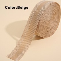 데님원단 천원단 캔버스원단 원단싸게파는곳 동대문원단 청바지실 워싱데님 자체 접착 바지 페이스트 다리미 다리 가장자리 단축 청바지 입 단축용 재봉 원단 수리 밑단 테이프, 없음, Beige+1Meter