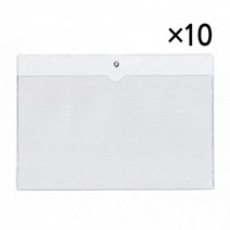 A4 가로 민 희망 10p 투명경질봉투 590111EA
