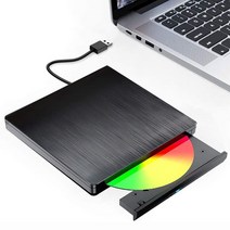 WVX DVD 드라이브 외장 USB3.0 휴대용 드라이브 CDDVD 플레이어 PC노트북 대응
