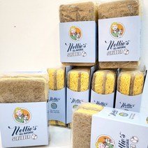 넬리키친수세미 친환경 주방 코코넛 셀룰로오스 거품잘나는 스폰지 수세미 16P