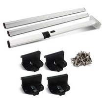 카라반 캠핑카 트레일러 rv 고 액세서리 알루미늄 합금 외부 접이식 테이블 다리 가이드, 중간 이중 가이드