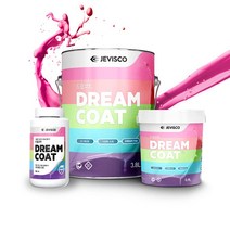 무광 에그쉘광 친환경다용도페인트 100ml 300ml 500ml 900ml 소량페인트(소분) DIY드림코트 벽지 벽면 철재 목재, 반광(에그쉘광), 화이트크림