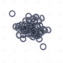 실리콘 오링 고무패킹 오일링 고무링 10mm 50p, 단품