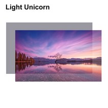 빔 프로젝터 스크린 야외 캠핑 가정용 light unicorn 고휘도 반사 60 14, 없음