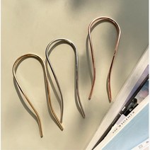 올림머리 스타일용 U핀 머리핀 클립핀 헤어핀 삔 실핀