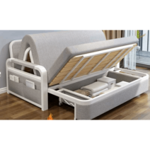 소파침대 소파베드 1인용 원룸 자취방 1인 접이식, 1.2m  5cm 스폰지  색상 비고 보관