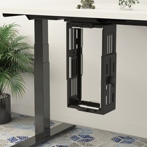FlexiSpot 액세서리 PC 홀더 컴퓨터 본체 정리 데스크탑 거치대 받침대 CH1 인간공학 좌립교체, 화이트