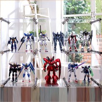 엠블럭&스페셜 F타입 2층X3칸 6칸형(앞/뒤덮개포함) 원피스피규어장식장 드래곤볼피규어장식장 건담장식장 건프라진열장 아크릴장식장, 09.스페셜F타입2층X3칸 6칸형(프리미엄 검정+크롬)