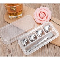 안 녹는 얼음 아이스큐브 4p +집게 녹지않는얼음, 없음
