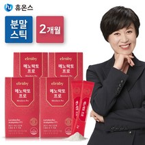 [분말형]엘루비 메노락토 프로 갱년기 유산균 YT1 4박스(2gx60포), 4개, 단품