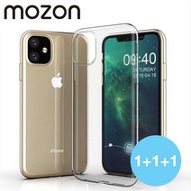(1+1+1) 모즈온 슬림 투명 젤리케이스 스마트폰 전기종