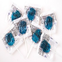 늘푸른 손바닥사탕 파랑 14g X 20 사탕 손바캔디 딸기 라즈베리 맛 아이들 간식 어린이