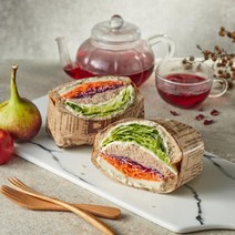 참치 샌드위치 샐러드샌드위치 다이어트 아침대용 간편식 새벽배송 단체주문 배달, 참치 1쪽+무화과 1쪽