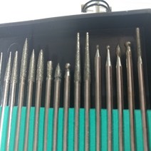 I.D.W 다이아바 셋트 30PCS 드레멜 악세사리 추지석 SET 기리 아이디휠 전착 핸드피스 비트 치과기공 연마바 세공바, 3set