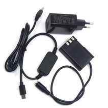 배터리그립 USB 타입 C 충전기 케이블   EP-5 EP5 EN-EL9 ENEL9 더미 배터리 DC 그립 PD 니콘 D40 D40X D60 D3000 D5000, EU