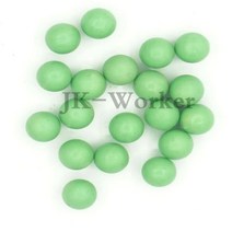 서바이벌 페인트볼 050 quotReball 고무 공 200pc가방 단단한 자연 연약한, Green-200pcs