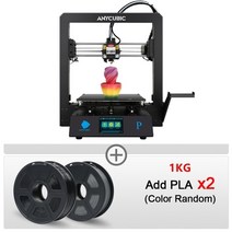 ANYCUBIC Mega Pro 3d 프린터 레이저 조각 2-in-1 터치 스크린 인쇄 TPU 필라멘트 듀얼 기어 압출기 홈 3D 인쇄, 이탈리아, 메가 프로 ADD 2KG