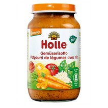 홀레 베지터블 리조또 이유식 220g 4팩 8개월 이상 Holle baby food Vegetable risotto from the 8th month