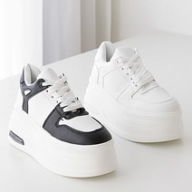 여성 플랫폼 키높이 스니커즈 7.5cm 2컬러