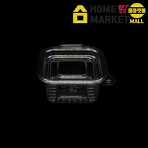 반찬/과일포장용기 원터치샐러드용기 PET (소) 80ml (2000개)