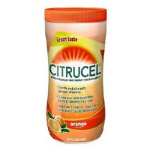 Citrucel - 규칙성을 위한 섬유 테라피 메틸셀룰로오스 오렌지 맛 887.2ml 30온스 4개 팩, 1.88파운드(1팩)