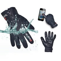 버즈런 bz-s08 방한장갑 네오프렌장갑 보드장갑 스키장갑 다용도장갑, 블랙