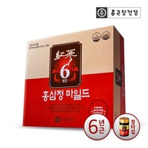종근당건강 종근당건강 국내산 6년근 홍삼정 마일드 1세트(2병), 240g, 상세 설명 참조