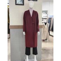 블루페페 핸드메이드 박스 롱 코트 P214MSG763