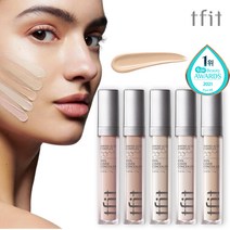 티핏 tfit 아이돌 커버 컨실러 5color 중 택1, 내추럴베이지 Y02