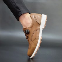 아놀드파마 소가죽 남자 클래식 다이얼 보아 골프화 스파이크리스 화이트 블랙 연습용 필드용