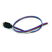 삼항LED LED용 전선 연장선, 4선 RGB커넥터배선 5M