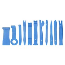 GHSHOP 가구 복원을 위한 11x 자동차 트림 제거 도구 패스너 자동차 오디오 수리 도구, PP, 라이트 블루