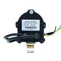 펌프 압력 스위치 자동 WPC10 디지털 수압 디스플레이 전자 컨트롤러 부스터 G1/2 quot어댑터 포함, [02] 4pcs