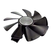 GHSHOP Nitro + RX580/RX570/RX480/용 95mm 비디오 카드 냉각 팬 교체, 플라스틱, 블랙
