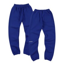 슬로우애시드 시그니처 로고 맨투맨팬츠 바지 하의 딥 블루 Signature Logo Sweat pants DEEP BLUE