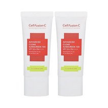 셀퓨전씨 어드밴스드 클리어 썬스크린 35ml 2개 세트