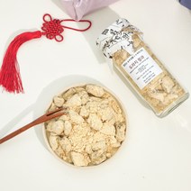 국내산 인절미 도라지 정과 콩고물 답례품 어르신 선물 부모님 고급 단체, 도라지정과 유리병(220g)