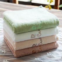 모비딕파워 [모비딕파워] 스포츠수건 고급타올 목욕타월 고리타월 세면수건 걸이타월 답례용타올, 아★ 피에르가르뎅 오가닉 뱀부 호텔 타올 170g, 아★ 연두