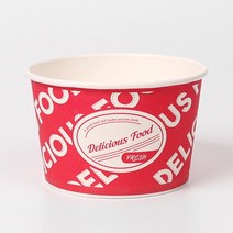 850cc 다용도컵 일회용 종이용기 닭강정 컵밥용기, 1box, 300개