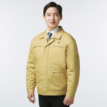 경신 K 218 추동 겨울 하계용민방위 노란색점퍼 을지훈련 민방위자켓 공무원 단체 점퍼
