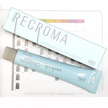 003 넘버쓰리 리크로마염색약+산화제+소도구/흰머리 새치머리 저자극염색, 1개, 8/01