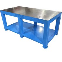 중장비 가공 작업대 수리 테이블 강판 철 금형 다용도 선반 다이, 1500x1000x800mm 테이블면20mm