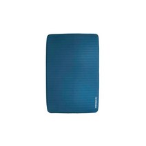 빅아그네스 캡틴 컴포트 디럭스 캠프 슬리핑 패드 에어매트 270431, Blue, Double Wide, 75D Polyester + Double Wide
